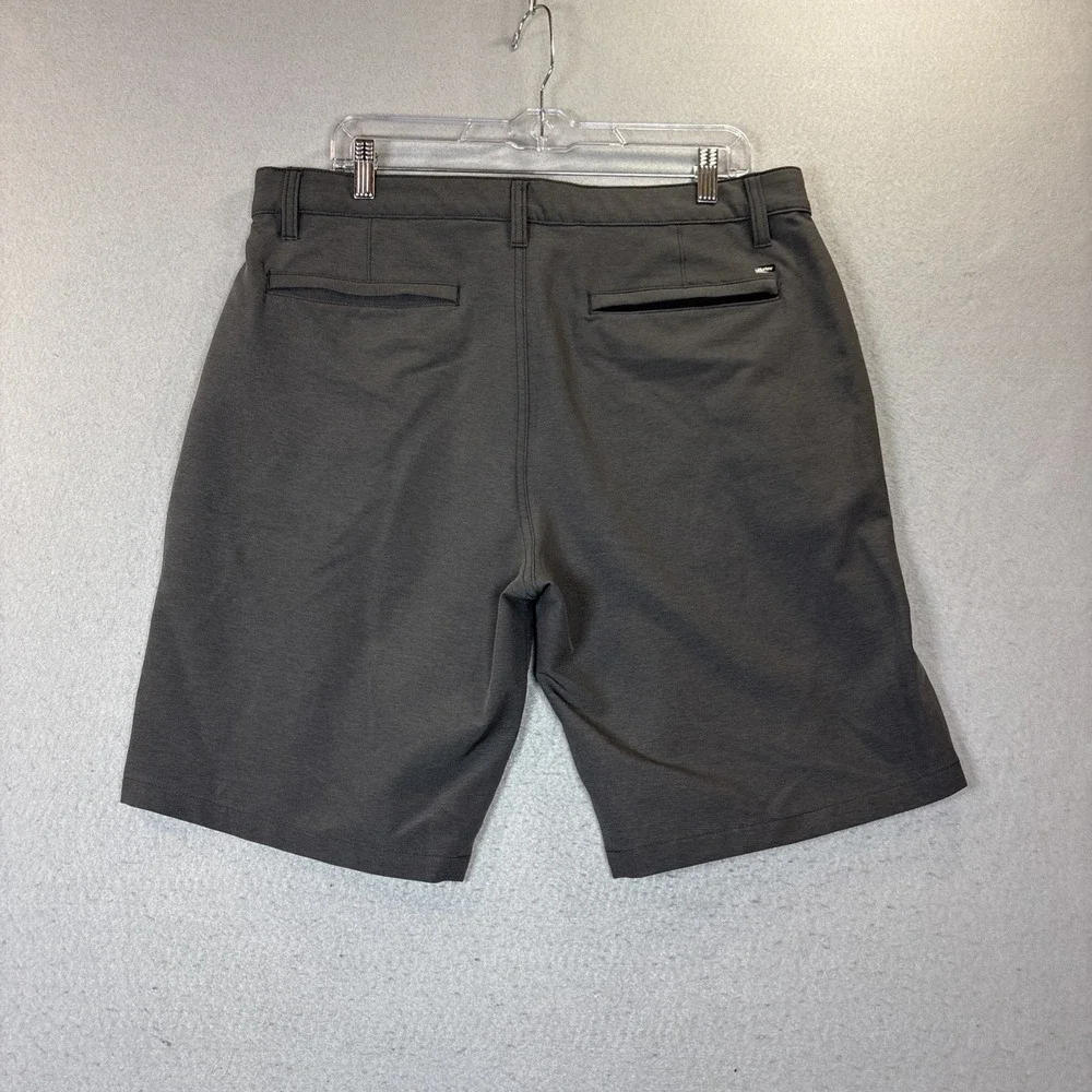 Hurley Men's Grey Hybrid Walk Shorts Performance Golf Size 34